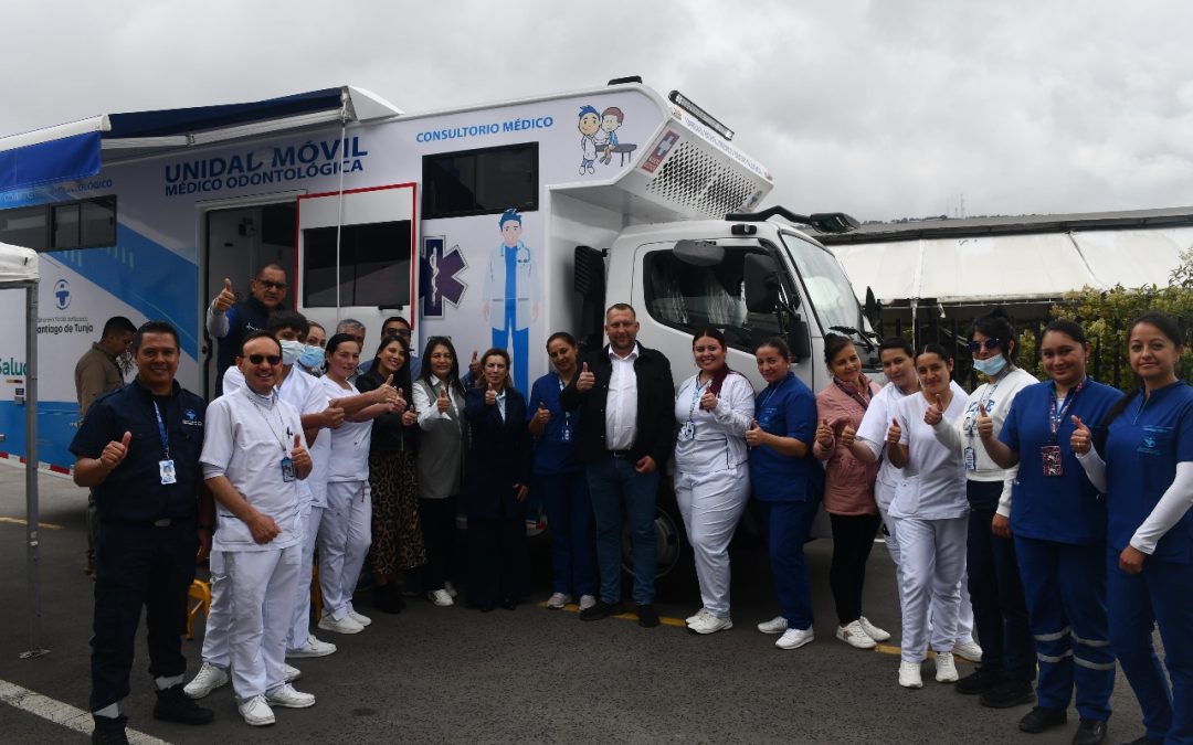 Tunja amplía cobertura en salud con nueva Unidad Móvil Médico Odontológica